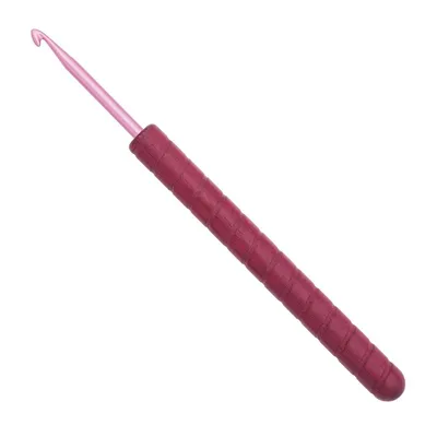 Produktbild von addiUnicorn Purpleheart Häkelnadeln 2,0 - 6,0 mm aus Amarantholz Stärke 4.5 mm
