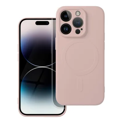 Obrázok produktu pre Puzdro vhodné pre iPhone 14 PRO Silicone Mag Cover kompatibilné s MagSafe, ružové