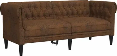Obrázok produktu pre vidaXL Pohovka hnedá 182,5 x 74,5 x 74,5 cm polyester
