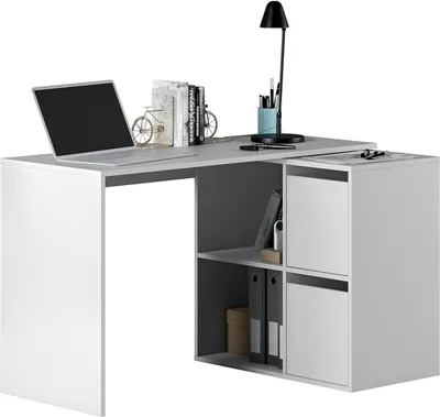 Produktbild von Schreibtisch - Weiß 49x152x74h cm