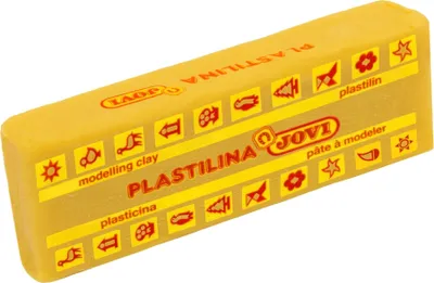 Image de Jovi Plastilina Pâte à modeler pour enfants Jaune foncé 150 g