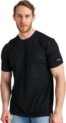 Productafbeelding van Merino T-shirt heren - 100% merinowol - Korte mouwen - Voor sport en outdoor