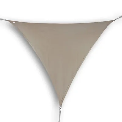 Produktbild von hanSe® Marken Sonnensegel Dreieck 3x3x3 m taupe