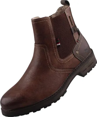 Image de Mustang Herren Tex Stiefel gefüttert Braun