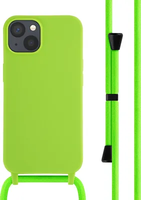 Obrázek produktu pro imoshion silikonové pouzdro s páskem iPhone 13 – Fluor Groen