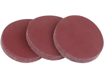Produktbild von Schleifscheiben-Set 125mm Klett für Winkelschleifer - 80 Stück Schleifpapier  - Winkelschleifer Zubehör für Holz und Metall - Verbesserte Version