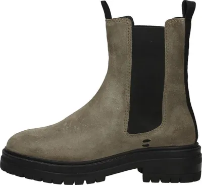 Image de Maruti Bay  Enkellaarsjes Plat - Taupe - Maat 36