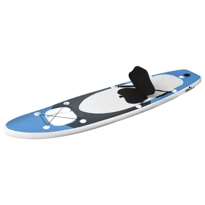 Produktbild von vidaXL SUP-Board-Set Aufblasbar Marineblau 360x81x10 cm