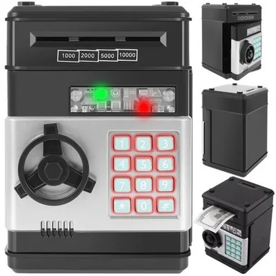 Image de Tirelire - coffre-fort / distributeur électronique