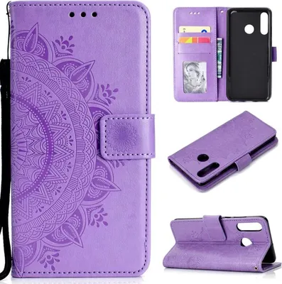Obrázek produktu pro Huawei P30 Lite Mobile Case Flip Case Cover Bumper Mandala Rose Gold