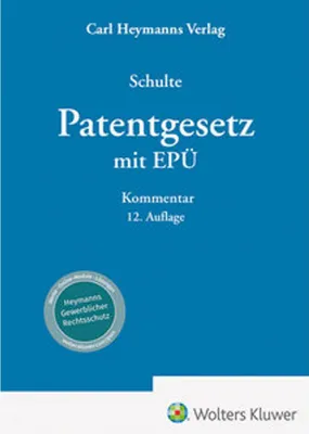 Image de Patentgesetz mit Europäischem Patentübereinkommen
