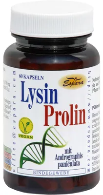 Zdjęcie produktu dla Espara Lizyna-prolina z Andrographis paniculata kapsułki, 60 kapsułek