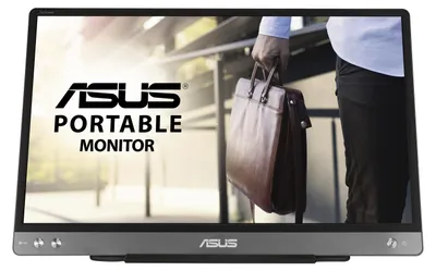 Produktbild von ASUS MB14AC, 35,6 cm (14"), 1920 x 1080 Pixel, Full HD, 5 ms, Grau