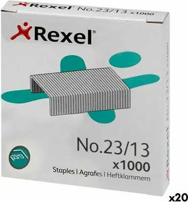 Produktbild von Heftklammern Rexel 1000 Stücke 23/13 (20 Stück)