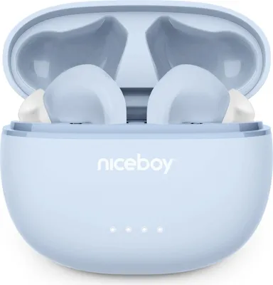 Obrázok produktu pre Niceboy PINSANC3POWB, Bezdrôtový, Hovory / hudba / šport / bežné, 20 - 20000 Hz, Slúchadlá s mikrofónom, Čierna