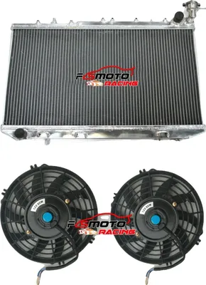 Image de Radiateur en aluminium, capacité de refroidissement améliorée, construction durable, ajustement sur mesure pour Nissan