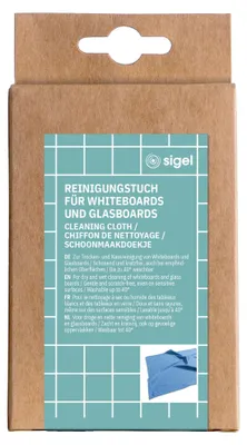 Immagine prodotto di SIGEL BA189 SIGEL Mikrofasertuch für Glastafeln Mikrofaser 60 °C waschbar, 1 St.
