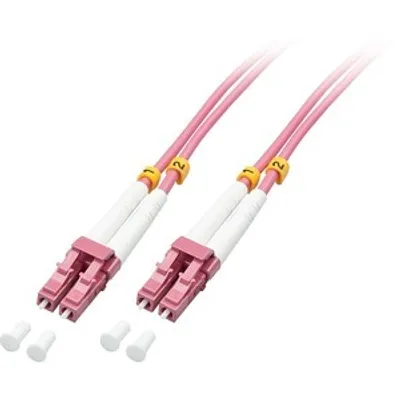 Produktbild von LINDY LWL-Duplexkabel LC/LC OM4 10m  50/125æm Multimode