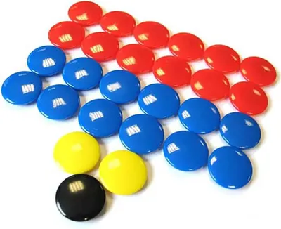 Produktbild von Precision Magnetset - Ersatzmagnete 3cm für Taktiktafel