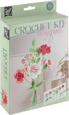 Zdjęcie produktu dla Bukiet do szydełkowania róże CR1736 41190