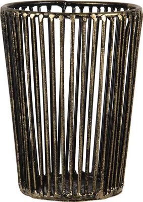 Obrázek produktu pro Clayre & Eef Stojan na čajovou svíčku Ø 10x14 cm Měděná barva železa