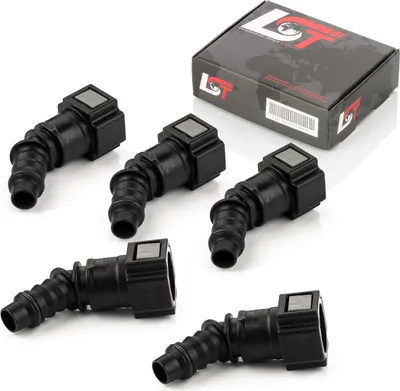 Produktbild von 5x Schnellverschluss Kraftstoffleitung Kupplung 45° 7,89x8mm für AUDI PORSCHE