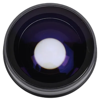 Image de Objectif fisheye pour appareil photo, alliage d'aluminium, verre optique, grand angle, effet 0,2x pour 37 mm