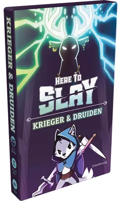 Zdjęcie produktu dla Asmodee Here to Slay Krieger & Druiden, Gra karciana, Strategia, 10 lat(a), 30 min, Gra rodzinna