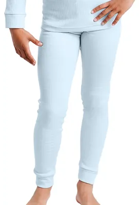 Produktbild von OCERA Thermo Unterhose für Kinder für den Winter-hellblau-146/152