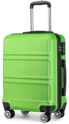 Obrázek produktu pro Cestovní kufr XL, 75 cm, barva jablečně zelená, ABS, pevná skořepina, objem 97,3 litrů, zámek TSA, 4 kolečka