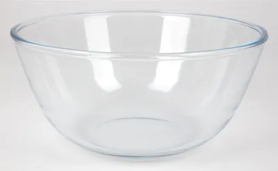Produktbild von Glasschüssel 4,5 L 27x12,6 cm | Große Schüssel aus Glas für Salat, Teig & Servieren | Hochwertige Küchenschüssel spülmaschinengeeignet