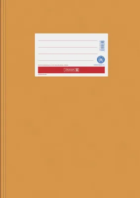 Produktbild von BRUNNEN Hefthülle A4 Papier extrastark orange