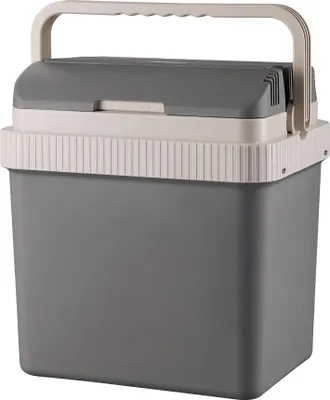 Produktbild von Briebe CF1151 Tragbare Elektrische Kühlbox, 21 Liter, 12V für Auto und 220V Grau