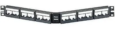 Image de Panduit CPPLA24WBLY Panneau de brassage 1U