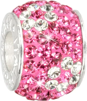 Produktbild von CarloBiagi Charm Bead Blume Zirkonia Echt Silber Schmuck D2BBSCR02P