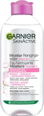 Immagine prodotto di Garnier - SkinActive - Acqua micellare detergente - Pelle sensibile - Detergente e struccante delicato - 400 ml - 1 pezzo