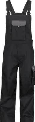 Produktbild von DASSY® Arbeitslatzhose CALAIS – Zweifarbig – Kniepolstertaschen – Mischgewebe schwarz/zementgrau 54 MINUS