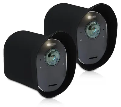 Produktbild von kwmobile 2x Schutzhülle für Arlo Ultra / Arlo Pro 3 / Pro 4 Hülle - Silikonhülle für Überwachungskamera - Sonnenschutz Abdeckung - Kamera Hülle