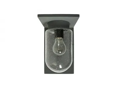 Zdjęcie produktu dla Zewnętrzna lampa ścienna Elua, 40 W, 19 x 14 x 23 cm, szara