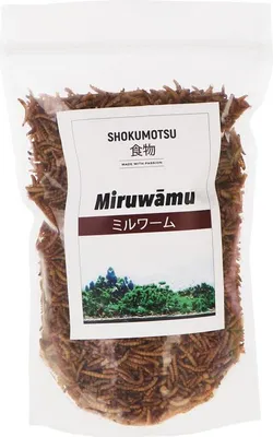 Immagine prodotto di SHOKUMOTSU Miruwamu 20g - SHOKUMOTSU larve di vermi da pasto