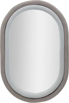 Zdjęcie produktu dla o Ferretti lustro ścienne Antonius 60x4x90 cm szary