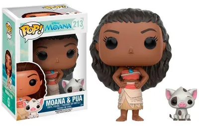 Productafbeelding van Disney Moana pluche Pua, zacht en gevuld knuffeldier, 12 inch