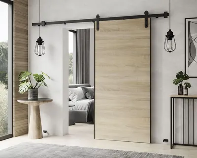 Obrázek produktu pro Posuvné dveře ALDER 86 cm s tlumičem Sonoma dub