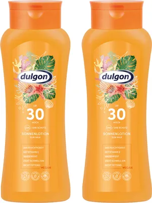 Produktbild von dulgon Sonnenmilch LSF 30 2er Pack