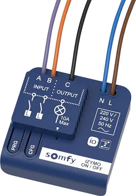 Immagine prodotto di SOMFY 1822649 Ricevitore da incasso luce on/off io (1822649)