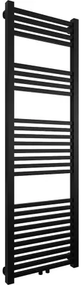 Immagine prodotto di CERANO - Radiatore da bagno Franko - attacco centrale 50 mm/laterale - 514 W - nero opaco - 1600 x 500 mm