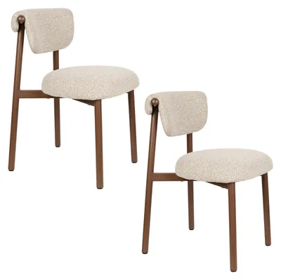 Produktbild von Housecraft Living Lee Esszimmerstuhl Beige - 2 er Set