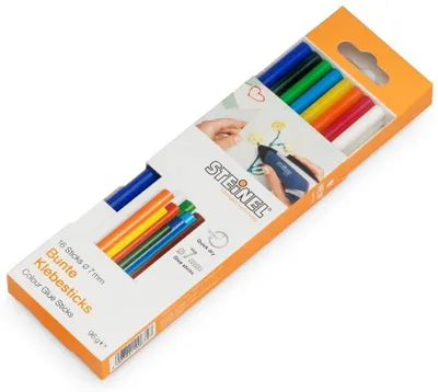 Immagine prodotto di Stick di colla colorata Steinel Ø 7 mm Colore confezione da 16 pezzi