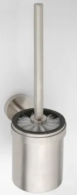 Produktbild von Bemeta Neo Wand-WC-Bürste, zylindrisch, 140 x 135 x 55 mm, Edelstahl