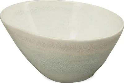 Produktbild von Schale Müslischale Dessertschale abgeschrägt blau 15x9 cm
